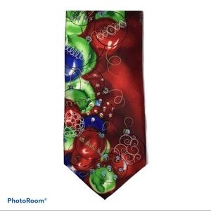 J.Garcia Creme de Menthe Hangover Holiday Silk Tie